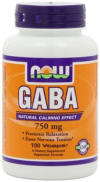 NOW Foods Gaba 750mg, 100 Vcaps