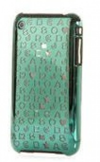 MARC BY MARC JACOBS Metallic Stardust iPhone 3 3G 3GS Cover Case Emerald