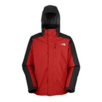 North Face Men's Inlux Insulated Jacket/Coat in Caldera Red