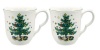 Nikko Happy Holidays Coffee Mug, 10-Ounce, Set of 2