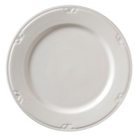 Vertex China Kentfield Collection White 9 Plate - Case = 24