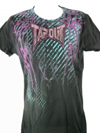 Tapout Womens Tribal Junior T-Shirt Tee Black (X-Large)