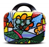 Heys USA Luggage Britto Flowers Hard Side Beauty Case