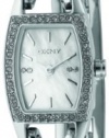 DKNY Women's NY4633 Crystal Accented Stainless Steel Watch