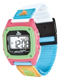 Freestyle women's FS84861 Shark Clip Classic Retro Television Screen Case Digital Watch