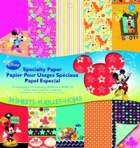 EK Success Brands Disney Specialty Paper Pad, Mickey Family