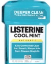 Listerine Antiseptic Mouthwash, Cool Mint, 33.8-Ounce Bottle