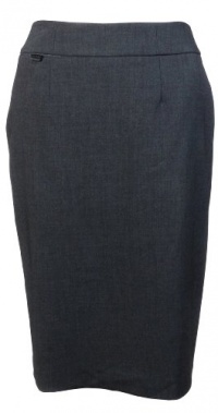 Calvin Klein Women's Stretch Penicl Suit Skirt Charcoal (16) [Apparel]