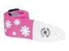 Daisy Rock Guitar Strap, White Daisies