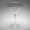 Classic 8 Oz. Unbreakable Polycarbonate Plastic Martini Glass