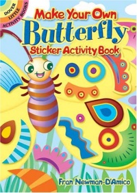 Make Your Own Butterfly Sticker Activity Book (Dover Little Activity Books)