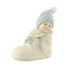 Snowbabies from Department 56 Baby Boy Bootie Figure