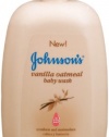 Johnson's Vanilla Oatmeal Baby Wash, 28 Ounce (Pack of 2)