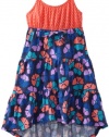 Roxy Girls 2-6X Epic Maxi, Topez Floral Ditsy, Small