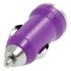 Gino Portable Purple USB Car Charger Adapter for Apple iPhone 3G 3GS