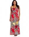 Lucky Brand Women's Plus-Size Marakesh Paisley Maxi Dress