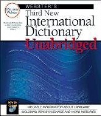 Webster's Third New International Dictionary, Unabridged (CD-ROM 3.0 version)