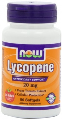 NOW Foods Lycopene, 50 Softgels / 20mg