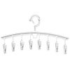 Whitmor 6027-533 Designer Plastic Clip and Drip Add-On Hangers, Set of 3