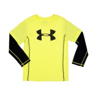 Boys’ Infant UA Big Logo Long Sleeve Tops by Under Armour Infant 24 Months Flash Light