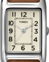 Timex Women's T2N905 Weekender Brown Leather Strap Watch