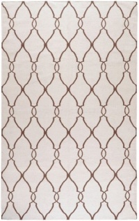 Surya FAL-1009 Fallon Ivory 2-Feet by 3-Feet Area Rug