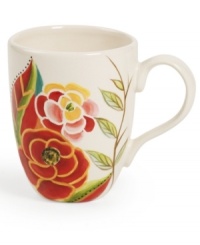 Ensure everyday meals are always served fresh with the Rose Print mug. A perfect complement to vibrant country homes from Vida by Espana.