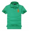 Ralph Lauren Custom-Fit Big Pony S/S GREEN/ORANGE PONY XL Polo shirt