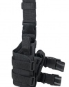 UTG Adjustable Right Handed Leg Holster for Pistol, Black