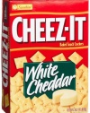 Cheez-It Baked Snack Crackers, White Cheddar, 13.7-Ounce Boxes (Pack of 4)