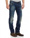 Diesel Men's Safado Regular Slim Straight Leg Jean 0807U, Denim, 31x34