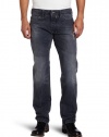 Diesel Men's Safado Regular Slim Straight Leg Jean 0801X, Denim, 33x32