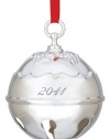 Reed & Barton 36th Annual Edition 3-3/4-Inch Silver-Plated Holly Bell Ornament