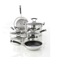 Circulon Contempo Stainless Steel Nonstick 10-Piece Cookware Set