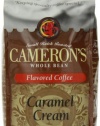 CAMERON'S Whole Bean Coffee, Caramel Cream, 12-Ounce