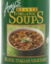 Amy's Kitchen Hearty Rustic Italian Vegetable Soup, 14.0-Ounce Cans (Pack of 12)