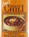 Amy's Organic Medium Chili with Vegetables, 14.7-Ounce Cans (Pack of 12)