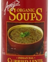 Amy's Organic Indian Dal Curried Lentil Soup, 14.5-Ounce Cans (Pack of 12)