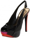 Guess Women's Billow Peep-Toe Pump