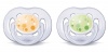 Philips AVENT BPA Free Contemporary Freeflow Pacifier, 6-18 Months, 2-Count, Colors and Designs May Vary