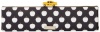 kate spade new york Far From The Tree Taxi/Off Duty Clutch,Black/Cream/NYC Citron,One Size