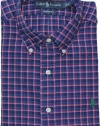 Polo Ralph Lauren Mens Classic-Fit Twill Plaid Button-Down Shirt