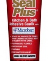 Dap 18526 Kwik Seal Plus Kitchen and Bath All-Purpose Adhesive Caulk, 5.5-Ounce, White