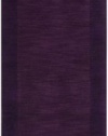 Area Rug 2x8 Runner Solid/Striped Plum Color - Surya Mystique Rug from RugPal