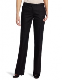 Calvin Klein Women's Petite Madison Pant, Black, 10 Petite