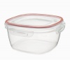 Rubbermaid 7K9600CIRED Lock-its 14-Cup Square Food-Storage Container with Lid