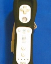 Nintendo Wii Remote Black Jacket Skin Silicone New