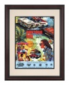 NASCAR Framed 8.5 x 11 Daytona 500 Program Print Race Year: 15th Annual - 1973