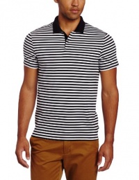 Calvin Klein Sportswear Men's Short Sleeve Stripe Liquid Polo