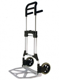 RWM Casters FW-90 Aluminum Folding Hand Truck with Loop Handle, 440 lbs Load Capacity, 50 Height, 23 Width  x 15 Depth